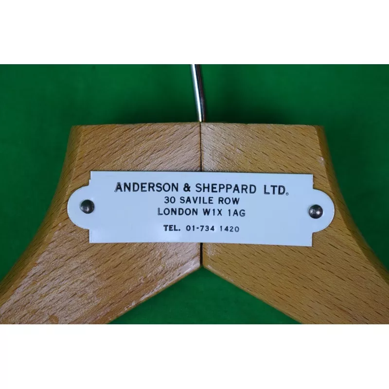 "Anderson & Sheppard 30 Savile Row Suit Hanger" (SOLD)
