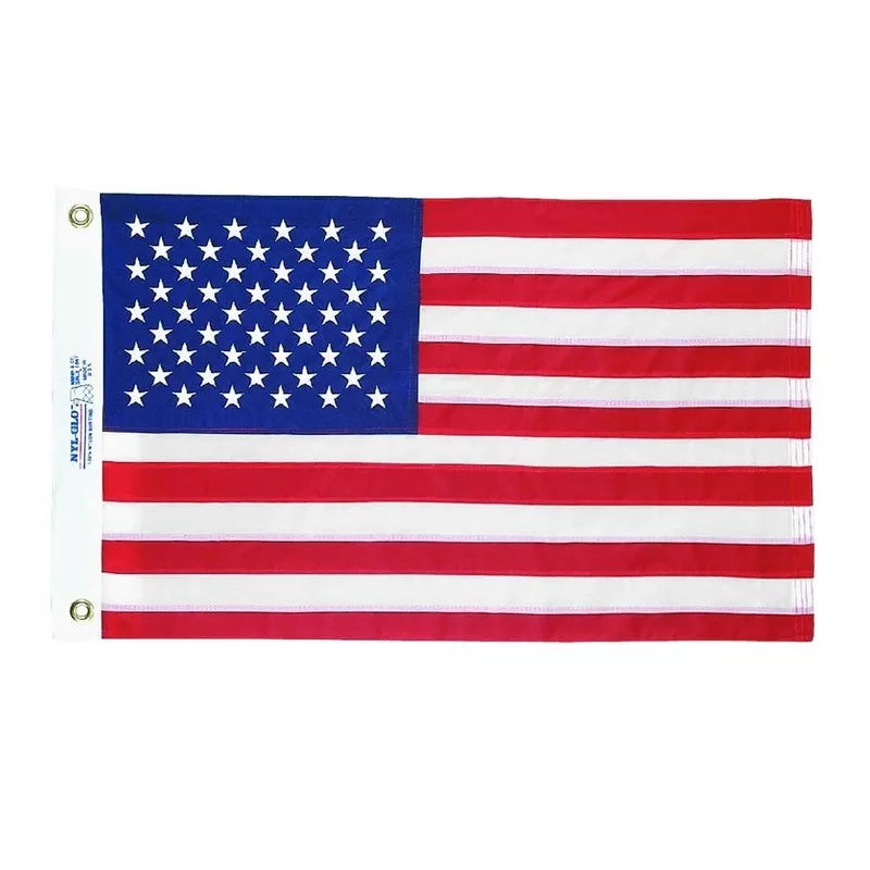ANNIN 30" x 48" Embroidered U.S. Flag