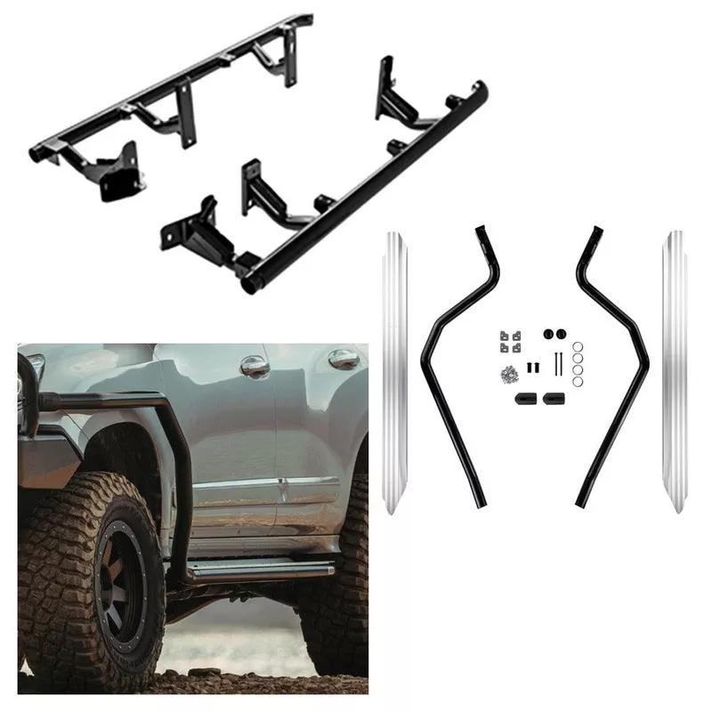 ARB | SIDE STEP WITH SIDE RAIL | LC200 2016-2021