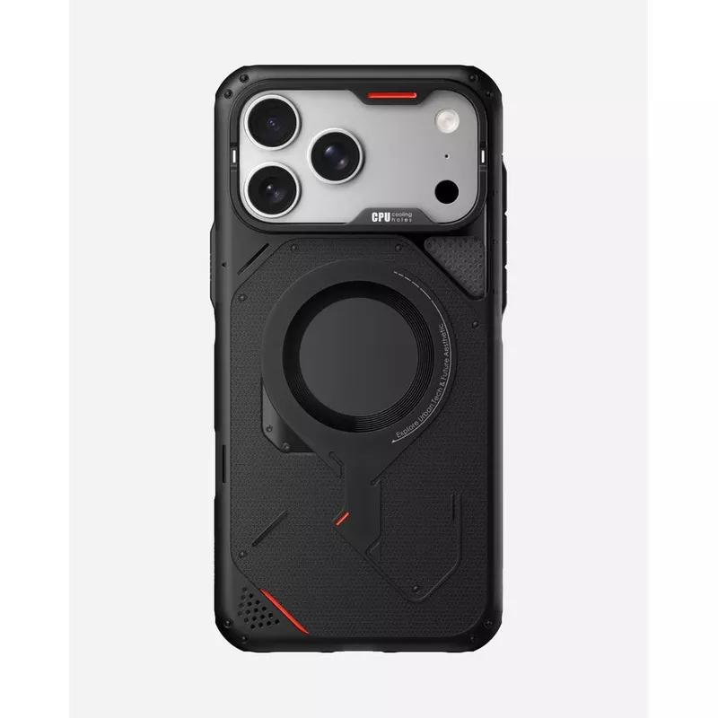 AULUMU A17 Rugged Case for iPhone 17 Pro – Translucent Gray