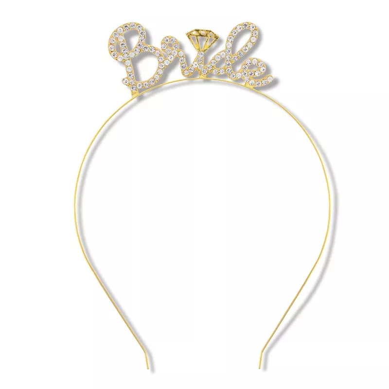 Bachelorette Party Rhinestone Bride Headband