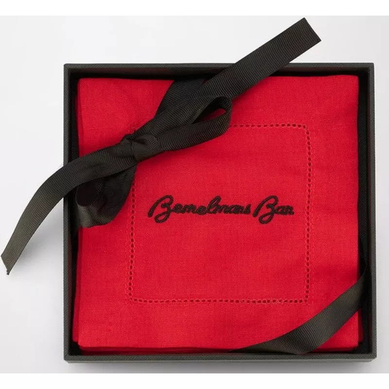 "Bemelmans Bar 6 Cocktail Napkins Box Set" (New) (SOLD)