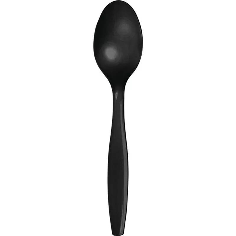 Black Velvet Plastic Spoons (288 per Case)
