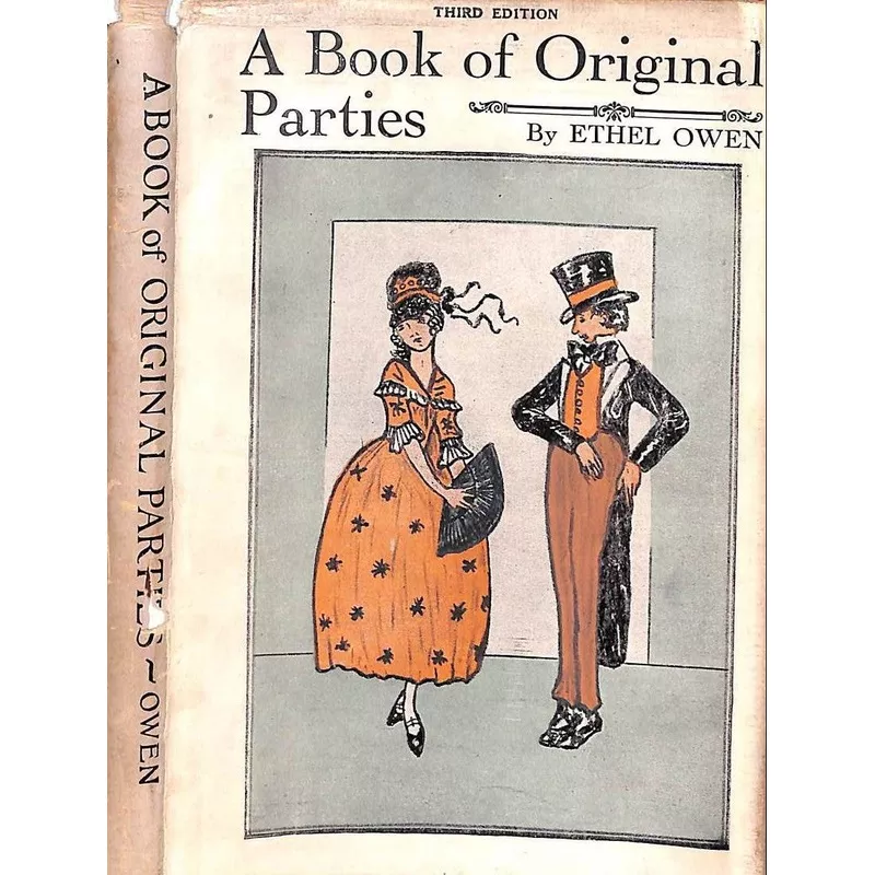 "A Book Of Original Parties" 1926 OWEN, Ethel