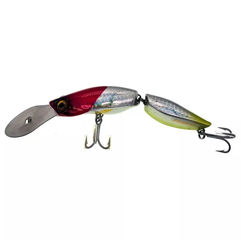 Braid Tantrum Jointed Diver 6" 1 Oz Red Head