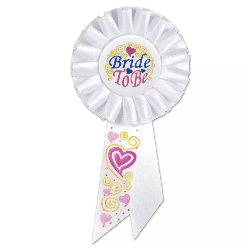 Bride To Be Rosette