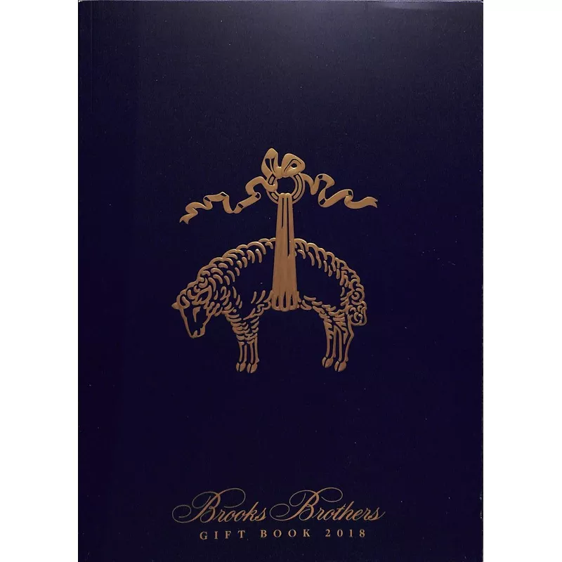 "Brooks Brothers: Holiday Gift Book" 2018 (SOLD)
