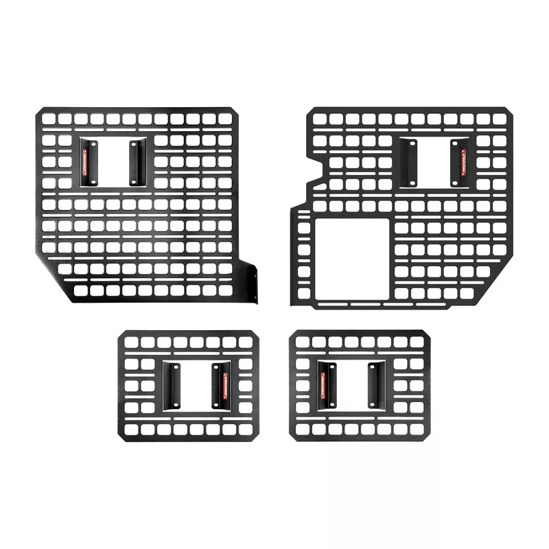 BUILTRIGHT | BEDSIDE RACK SYSTEM 4 PANEL KIT | F150/RAPTOR 2021+