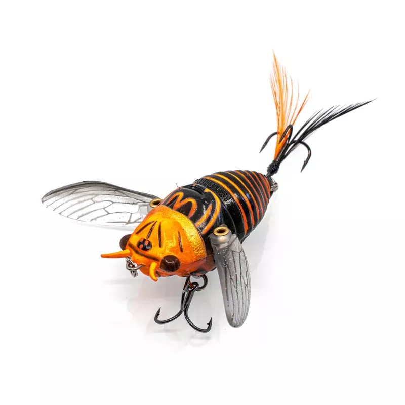 Chasebaits Ripple Cicada 55mm Orange Devil