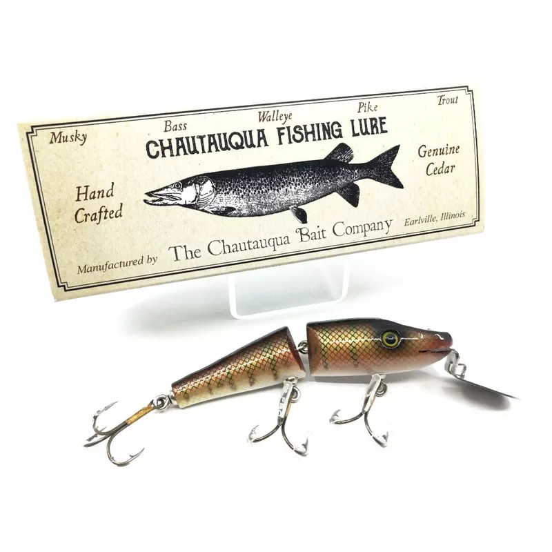 Chautauqua Jointed Piko Plug Red Perch Color
