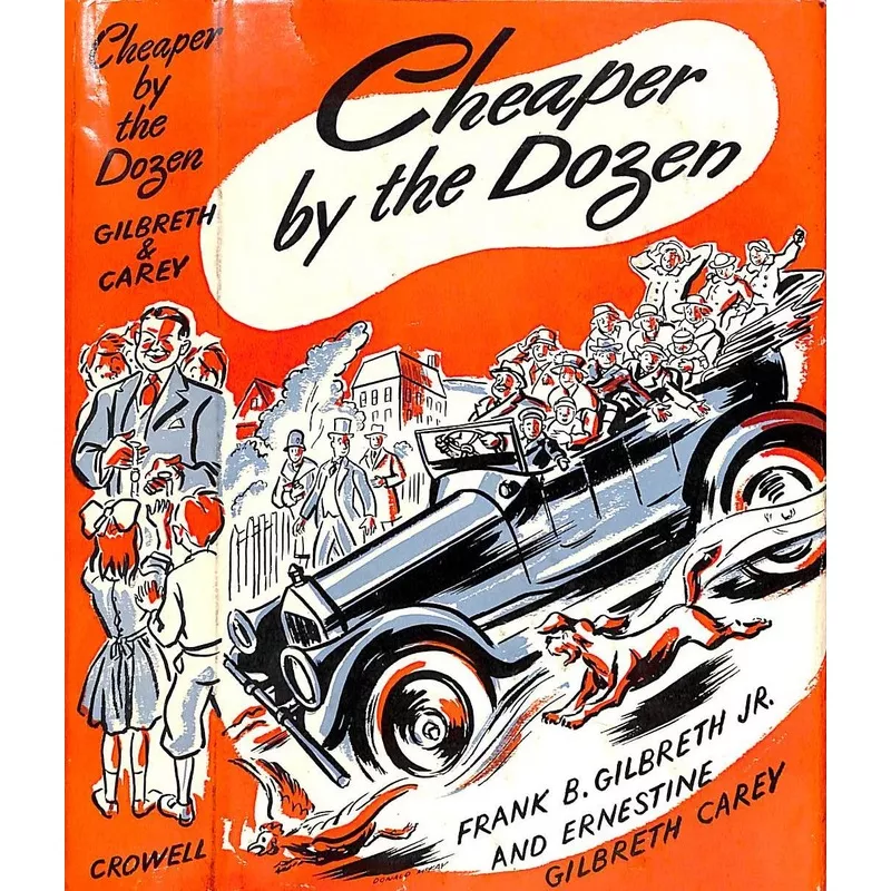 "Cheaper By The Dozen" 1949 GILBRETH, Frank B. Jr.
