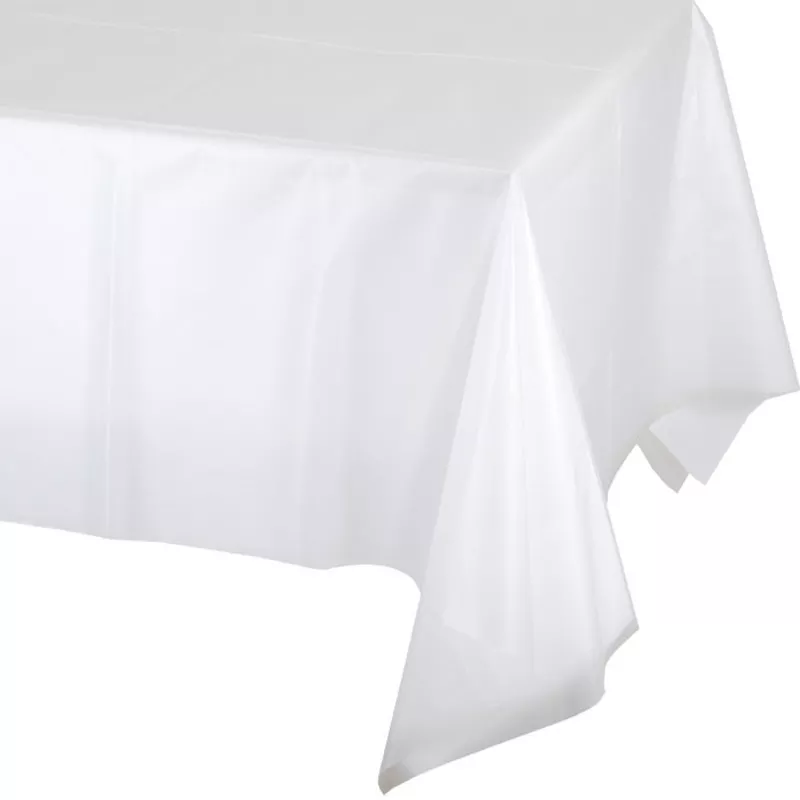 Clear Plastic Table Covers (12 per Case)