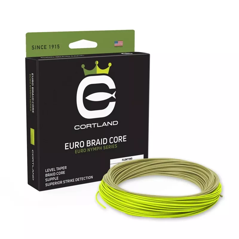 Cortland Euro Nymph Braid Core Fly Line