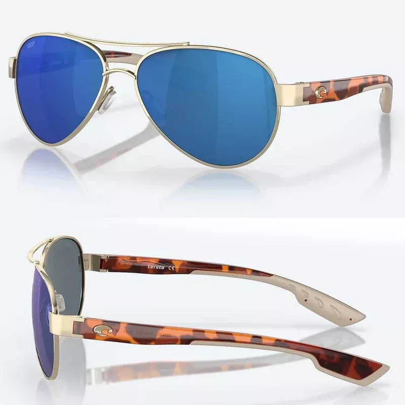 Costa Loreto Rose Gold Frame Sunglasses