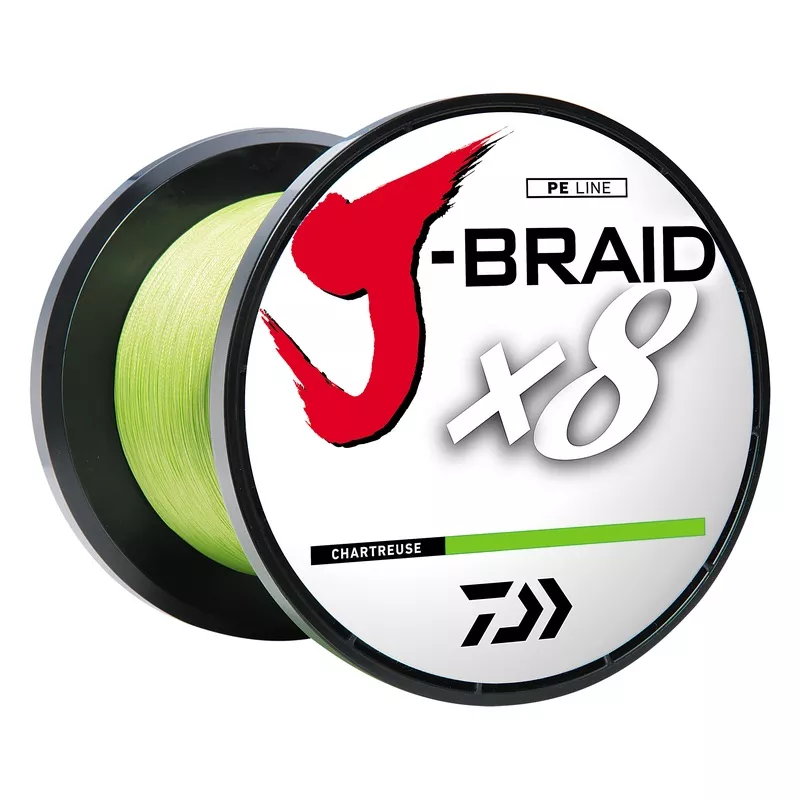 Daiwa J-Braid 3000M - Chartreuse