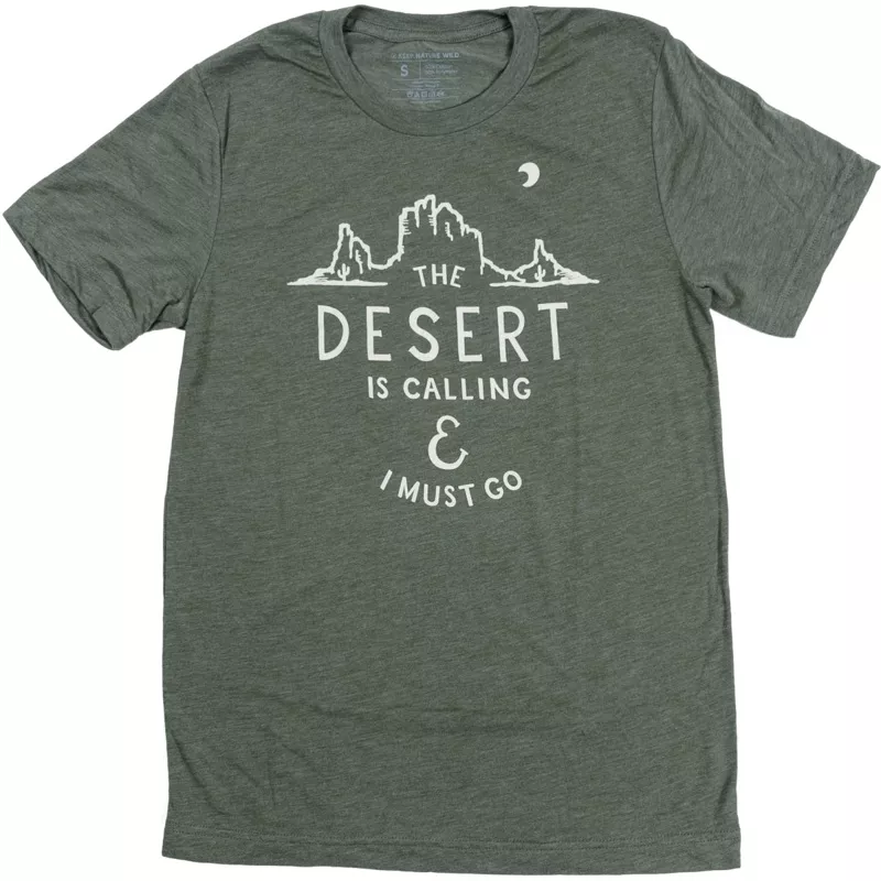 Desert is Calling Unisex Tee|Moss|S|M|L|XL