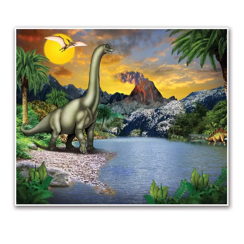 Dinosaur Party Insta-Mural Decoration