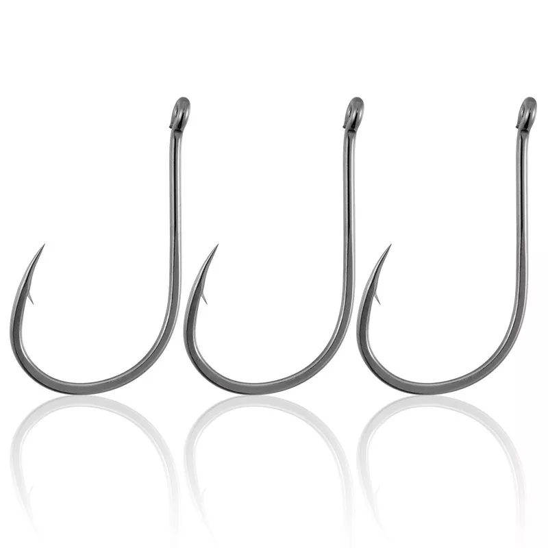 Dr.Fish 50pcs Drop Shot Hooks #2 to 3/0
