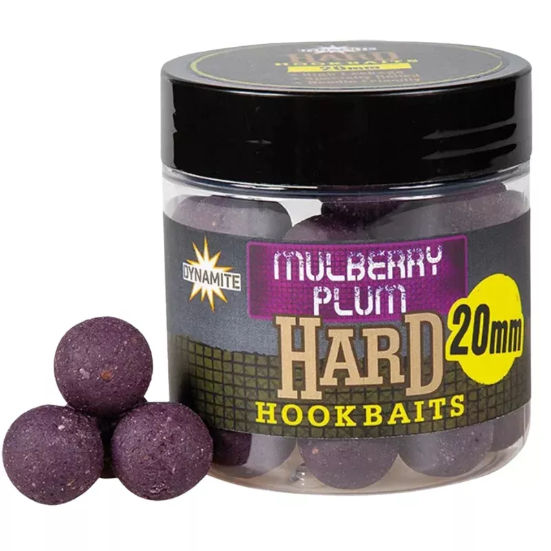 Dynamite Baits Hard Hook Baits Boilies 20mm – Mulberry Plum