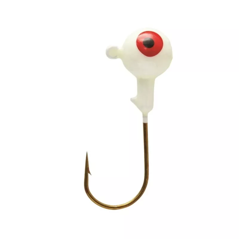 Eagle Claw Ball Head Jigs Qty 10 Glow