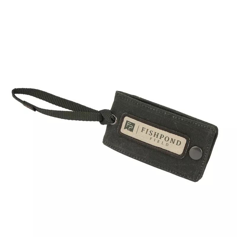 Fishpond Field Luggage Tag