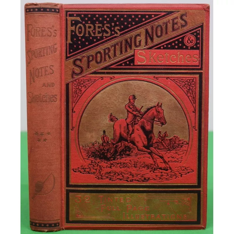 "Fores's Sporting Notes & Sketches Vol. V 1888-1889" MASON, Finch