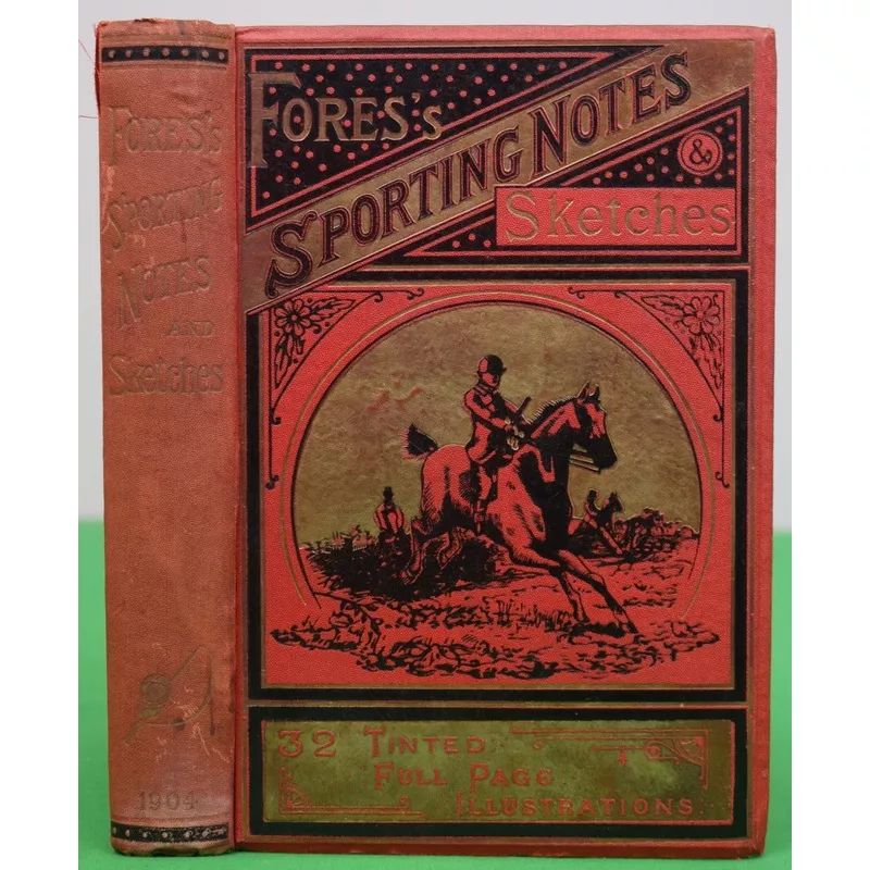 "Fores's Sporting Notes & Sketches Vol. XXI 1904" MASON, Finch