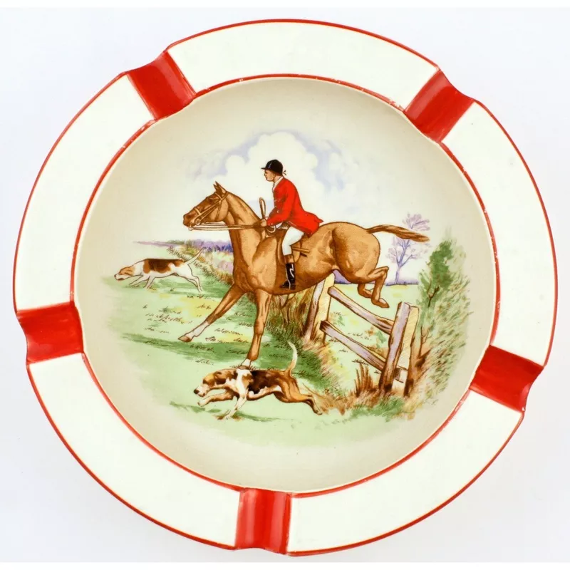"Fox-Hunter Ashtray"