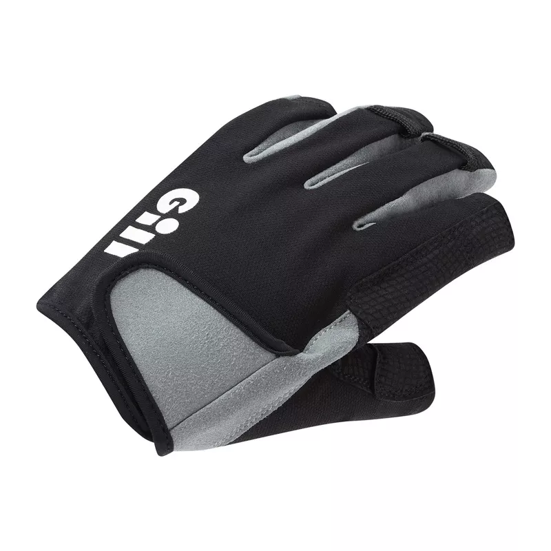 GILL Deckhand Gloves - Short Finger - Black