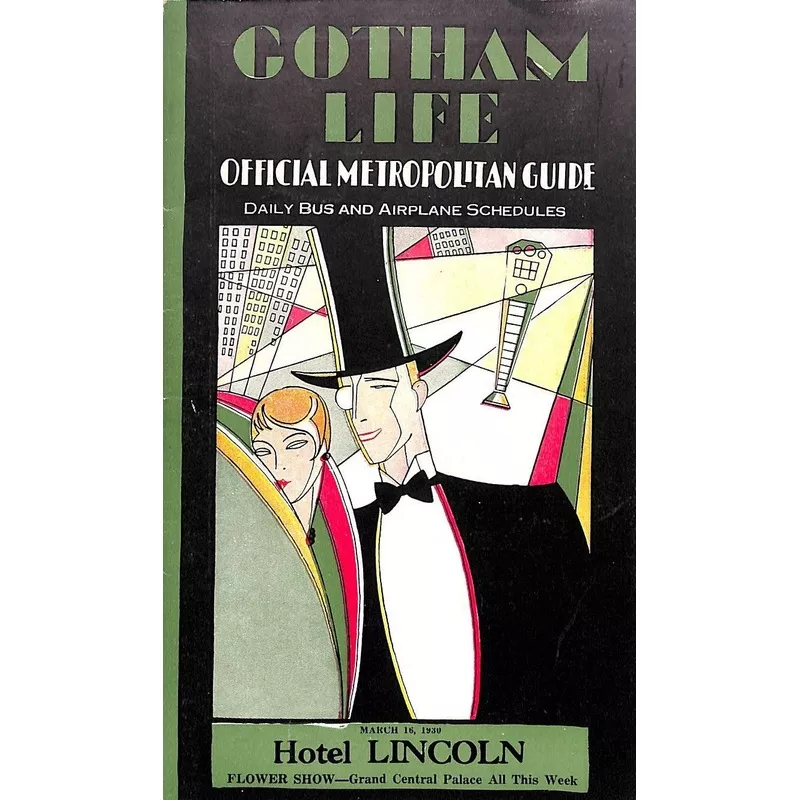 "Gotham Life: Official Metropolitan Guide" 1930 (SOLD)