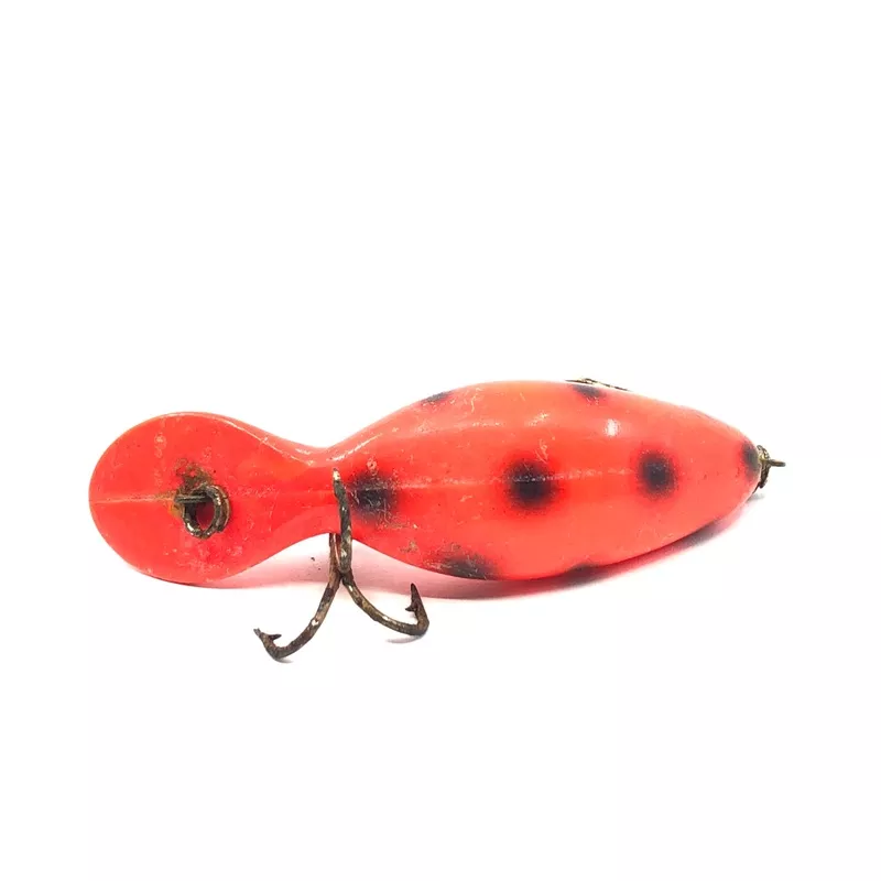 Heddon Tadpolly Orange and Black Spots