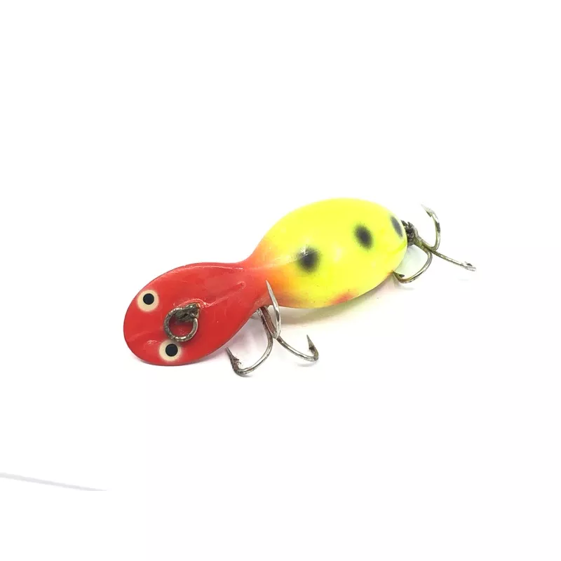 Heddon Tiny Tad Red Head Chartreuse Body