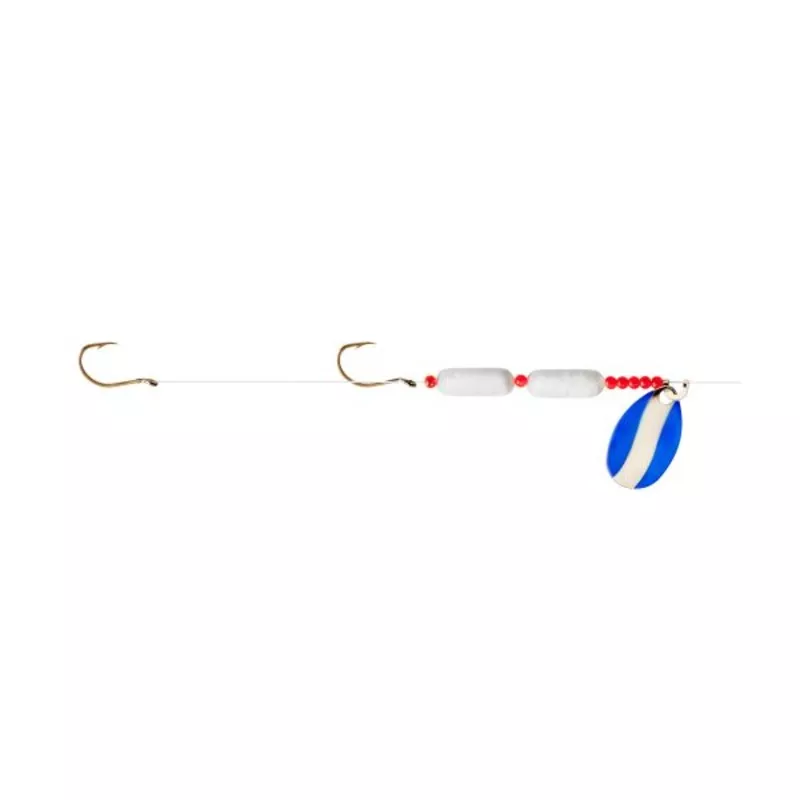 Little Joe Floating Worm Harness Qty 1 Blue Charm White