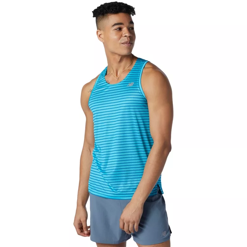 Men's Printed Impact Run Singlet