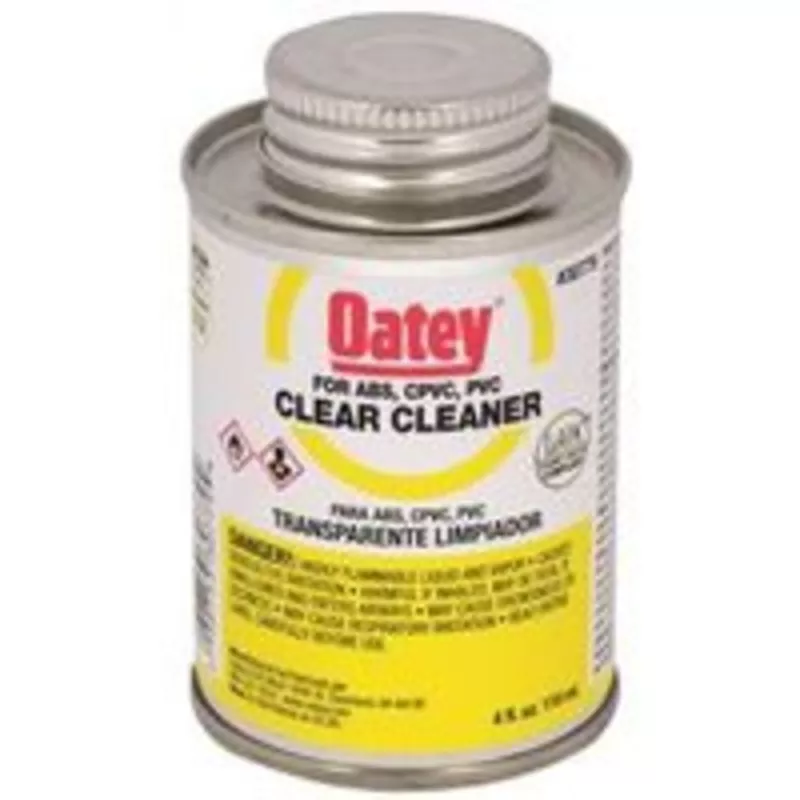 Oatey All-Purpose Pipe Cleaner, Liquid, Clear, 4 oz Can (30779)