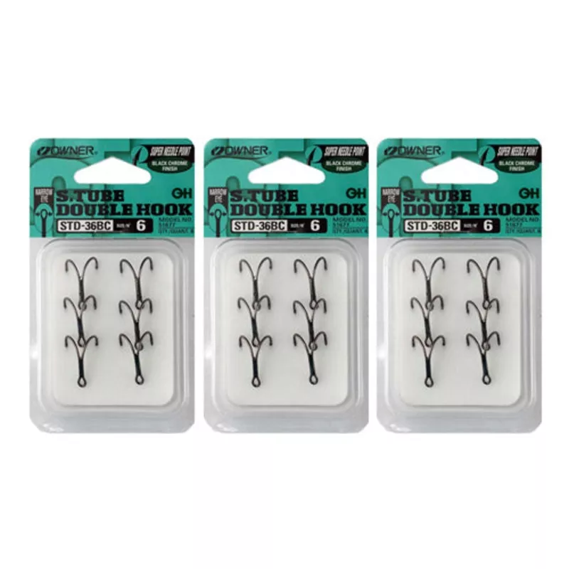 Owner Stinger Double Tying Hooks