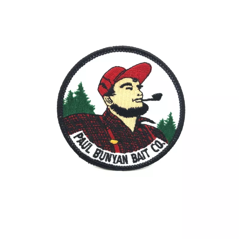 Paul Bunyan Bait Company Patch Rare
