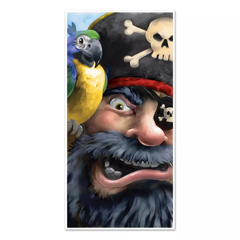 Pirate Party Door Cover
