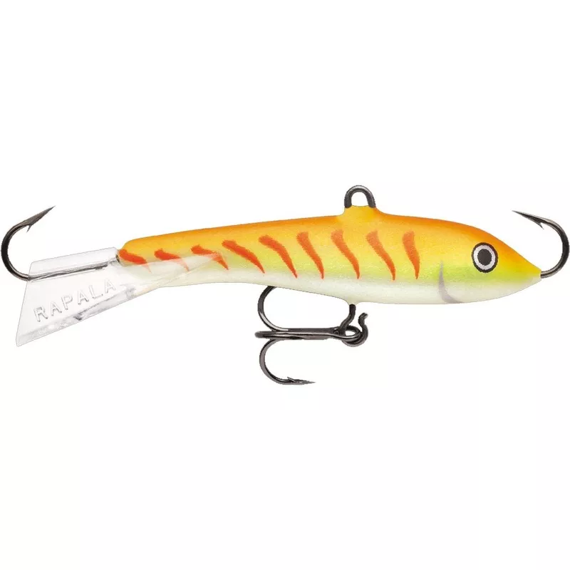 Rapala Jigging Rap 09 7/8 Oz 3.5" Orange Tiger UV