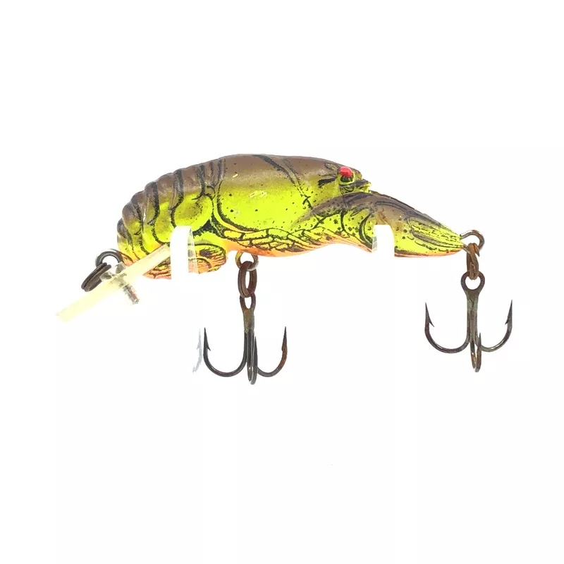 Rebel Shallow Floater Crawfish Chartreuse