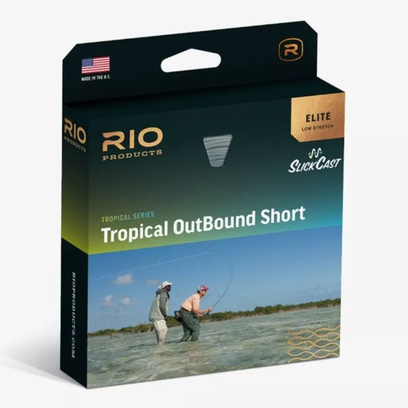 Rio Elite OutBound Short Tropical Sink Tip Fly Line Clear/Dark Sand/Blue