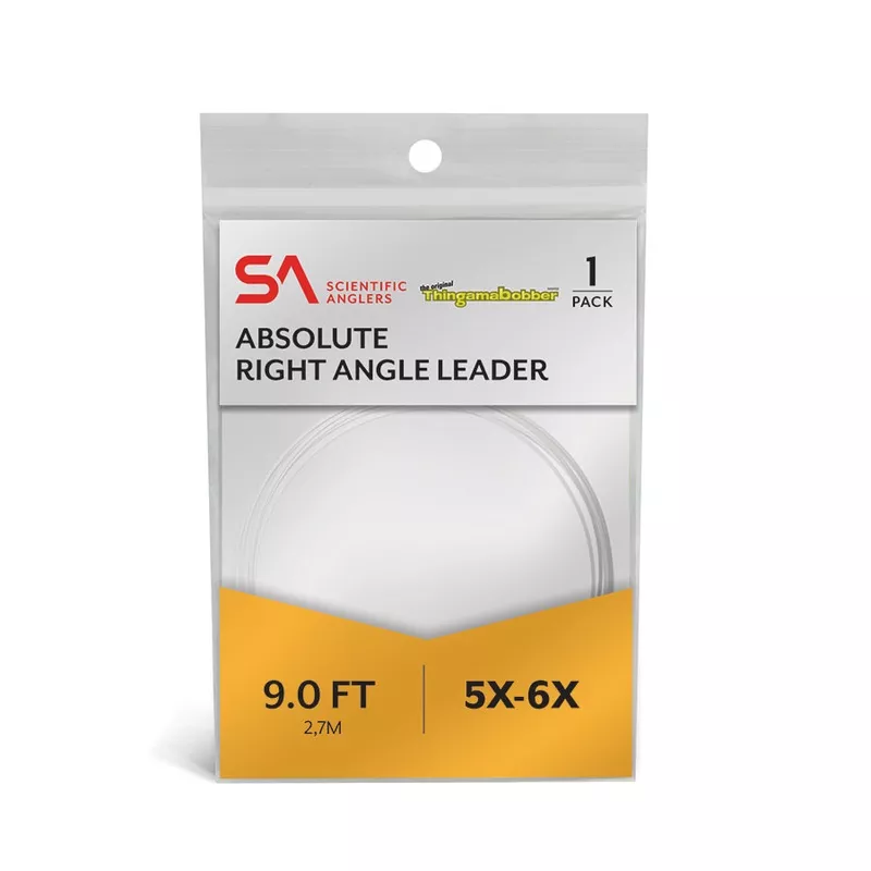 Scientific Anglers ABSOLUTE RIGHT ANGLE NYMPH LEADER - 11' - SINGLE PACK