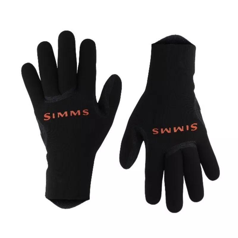Simms ExStream Neoprene Fishing Glove Black