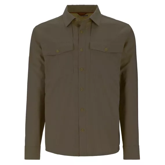 Simms No-See-Um Bugstopper Shirt Loden Heather