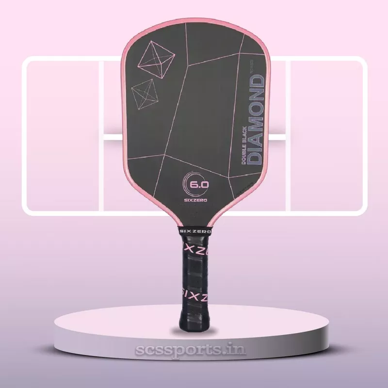 Sixzero Double Black Diamond Control 14 MM Pickleball Paddle