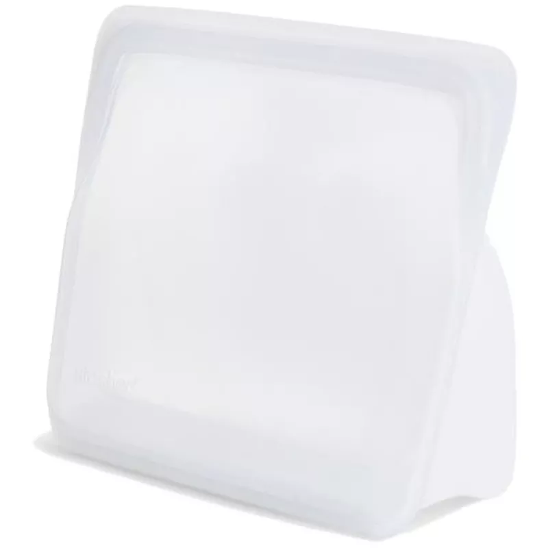 Stasher Stand-Up Bag|Aqua|Clear|One Size