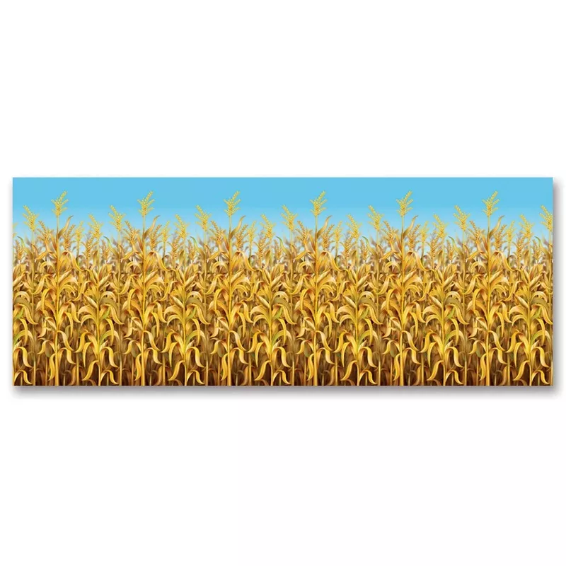 Thanksgiving Cornstalks Backdrop
