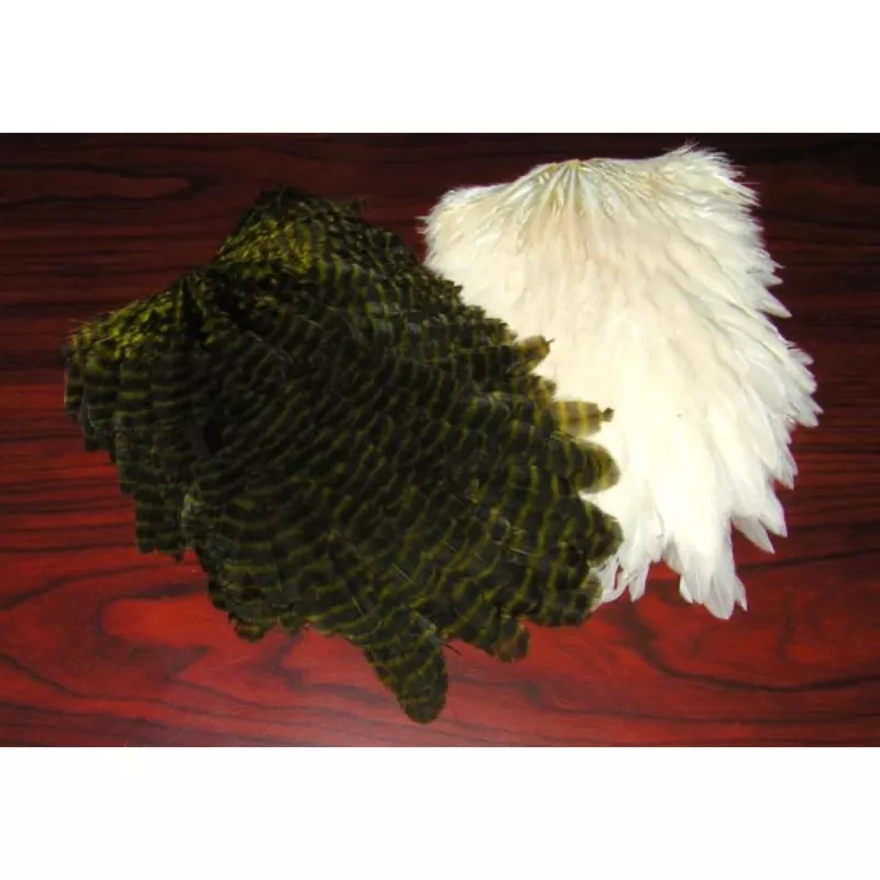 Wapsi Hen Saddle Patches Ginger
