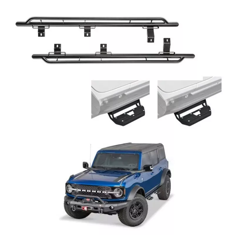 WARN | REAR SHOCKS & ROCK SLIDER | BRONCO 4DR 2021+