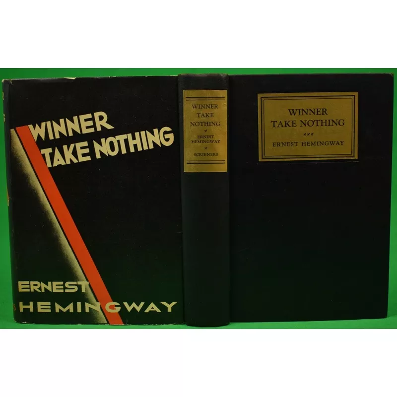 "Winner Take Nothing" 1933 HEMINGWAY, Ernest
